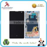 lcd accessories black for Lumia 1020 lcd screen touch replacement with frame