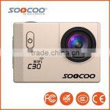 New Arrival C30 2.0 Inch LCD Display 70-170 Degrees Adjustable Viewing Angles With Gyro Stabil 4K Ultra HD Action Sport Camera