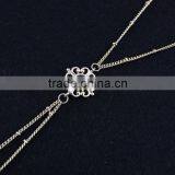 2015 Newest Long Black Tassel Pendant Pearl Inlaid Gems Necklace thumbnail-6