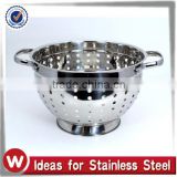 4 quart stainless steel perforated colander