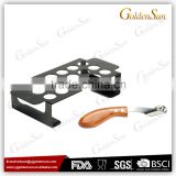 Non-Stick Chili Pepper Grill Rack and Stainless Corer with Rosewood Handle Set