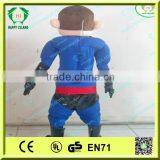 HI CE Hot Sale High Quality Character Adult Superman Mascot Costume for Sale thumbnail-1