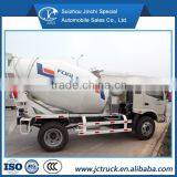 Foton 4X2 4CBM Dry Cement Mixer Truck thumbnail-6
