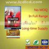 IPS Graphic LCD 2.4 Inch Outdoor LCD Display IPS Screen Module Featured Sunlight Readable,full Viewing Angle and High Contrast