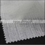 100 polyester weave fashion garment elastic fusible woven interlining