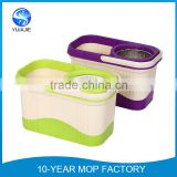best selling double color 360 rotating magic mop with bucket
