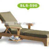 Modern Design Solid Wood Outdoor Furniture Wooden Swimming Pool Chair Sls-590 thumbnail-1