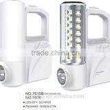 Solar Interface Rechargeable Emergency Lights Lighting Led With Torch thumbnail-1