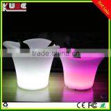 CE Approval Plastic Party Events Club Bar Used Illuminated LED Plastic Ice Bucket for Beer Wine Bottle thumbnail-3