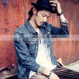 Fashion Denim Fabric Yarn ; New Creative Wholesale Jean Jacket Yarn ; Polyester Stretch Denim Yarn thumbnail-3