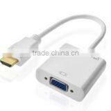 High Quality HDMI to VGA Cable With Audio and DC 5V Jack (power Adapter, Cases, Micro SD Card, HDMI Etc Available)