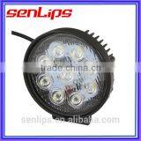 27W 2640LM Circular EPISTAR LED WORK LIGHT IP 67 for off Road/ SUV/TRUCK/ATV thumbnail-5