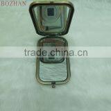 Metal Souvenir Brass Castle Rhinestone Mirror/antique Castle Makeup Mirror thumbnail-4