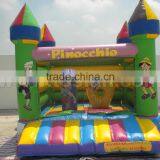 Pinocchio Bouncy Castle Inflatable Bouncer With Obstacles A1164
