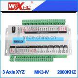 2000khz Cnc Mach3 3 Axis Usb Smooth Stepper Motion Controller Card Breakout Board for Cnc Engraving Machine 24v