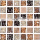 Cheap Glass Crack Series Mosaic Tile for Home Interior Decoration /wallpapers(PMG15L011)