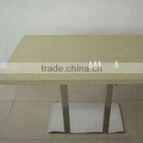 Bar Table With Metal-edge