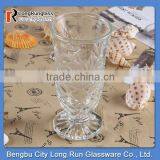 LongRun 188ml High Quality Beautiful Carved Drinking Glass thumbnail-1