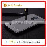 [UPO] Luxury 2 in 1 Metal Aluminum Bumper Electroplating Mirror Back Cover Shockproof Phone Case for LG K7 thumbnail-5