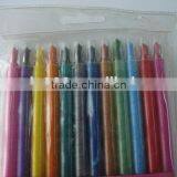 12 Pcs Wax Twisted Crayon Pen for Kids Back to School thumbnail-2