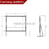 Good fabric outdoor fast fold view projector screen 4:3 format made in China
