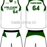 2016 new arrival basketball uniform with your own logo for sale