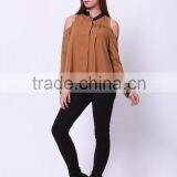 2016 PRETTY STEPS Winter CollectionsTwo Kinds of Tees in Coat Chiffon Tops Chemise Guimpe Casual Blouse thumbnail-1