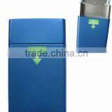 Automatic Slider Plastic Cigarette Case Upscale Cigarette Case With Metal Framework thumbnail-1