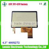 Lenxia factory price tft lcd 4.3 inch touch screen modules