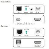China Supplier 1080p HDMI KVM Extender With USB Support Keyboard Mouse tv Transmitter up to 60meters thumbnail-5