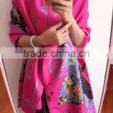 Digital Printed 100% Silk Lady Scarf Latest Design thumbnail-2