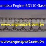 6D110 Diesel Engine Gasket,6138-11-1812