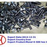 Monel K-500 Hex Bolt thumbnail-1