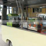 Outdoor Four Wheels Mobile Coffee Carts for Sale thumbnail-3