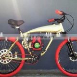 aluminium bicycle frame with gas tank /motorcycle parts/bike gasline engine kit