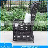 Modern Aluminum High Back Garden Furniture Special Weaving Leisure Chair thumbnail-3