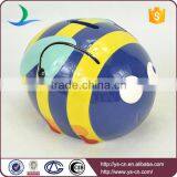 Ceramic Custom Coin Bank With Bee Design thumbnail-4