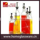 Glass Oil Bottle Set , Vinegar Bottle thumbnail-1