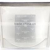 Resealable Packing Bag Silicone Freezer Bag Food Grade Cooking Bag thumbnail-5