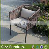 Leisure Outdoor Sling Fabric Garden Dining Chair Furniture thumbnail-1