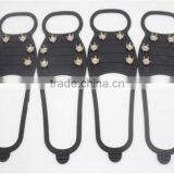 Antifrozen and Antiskid Silicone Rubber Snow Shoes With Stainless Spikes thumbnail-4