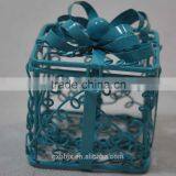 Handmade Metal Wire Gift Packaging Box thumbnail-2
