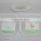 Ceramic Weave Basket thumbnail-1