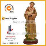 12 Inch Antony With Baby Polyresin Religious Statues Wholesale thumbnail-3