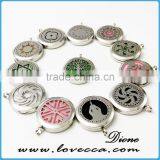 2017 Stainless Steel Aromatherapy Necklace Diffuser Pendant thumbnail-1