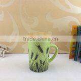 Ceramic Color Glazed Mug With Lid thumbnail-1
