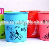 Hot Sale pp Plastic Trush Bin Trush Can Waste Bin