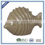 Baby Like Poly Resin Waved Fish Decor Figurine thumbnail-1