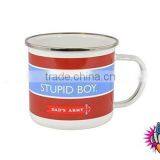 Customized Enamel Mug CAMPING TEA COFFEE MUG CUP thumbnail-6
