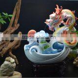 White Ceramic Gift Craft Dragon Ball for Home Decorating thumbnail-4